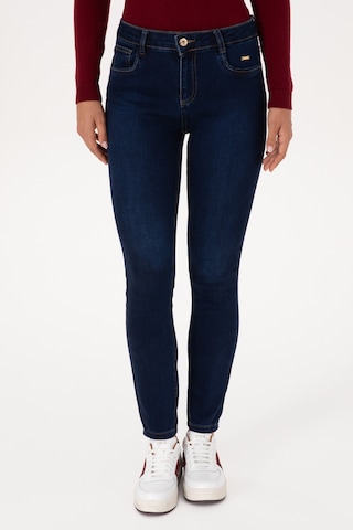 U.S. Polo Assn. Kadın Koyu Mavi Skinny Jean Pantolon 50317626-DN0023