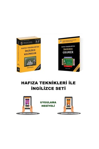 Hafıza Teknikleri Ile Ingilizce Eğitim Seti - 2 Kitap 2 Mobil Uyg