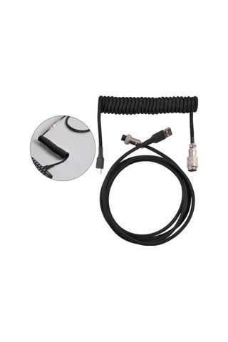 Trendooze Homyl Usb Tip C Kablo - Mekanik Klavye Siyah, Evrensel Şarj Çözümü