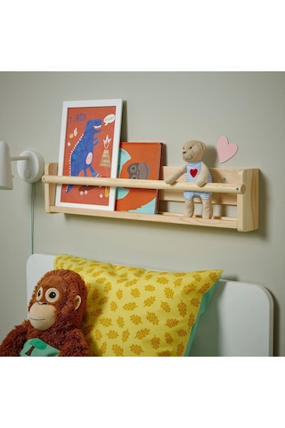 Ikea Fabler Björn Peluş Oyuncak 21 Cm Bej - Mavi - Beyaz - Kırmızı