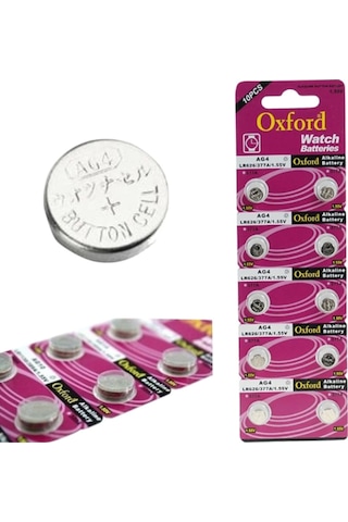 Oxford AG4 LR626 Düğme Pil 10 x 10'lu