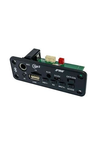 Açık Müzik Oynatma İçin Fm Kolejör Ve Mp3 Modülü İle Taşınabilir 5v Araba Radyo Amplifikatörü