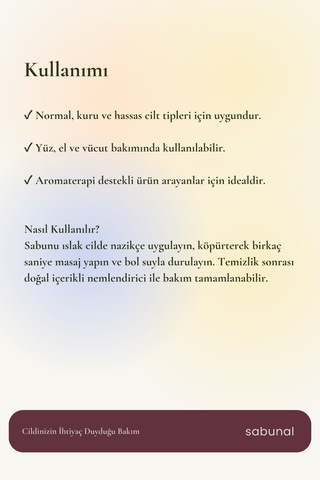 Sabunal Gül Sabunu 100 G