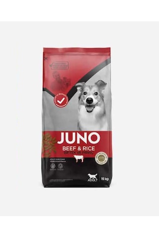 Juno Sığır Etli Yetişkin Köpek Maması 15 KG Juno Sığır Etli Yetişkin Köpek Maması 15 KG