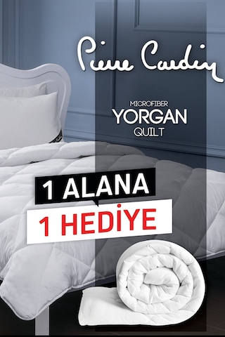 Pierre Cardin 2'Li Microfiber Yorgan Çift Kişilik (552257306)