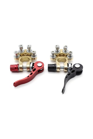 Novahub 2 Parça Hızlı Ayrılabilir Araç Akü Terminal Kelepçesi, Kolay Kurulum, Güçlü Bağlantı