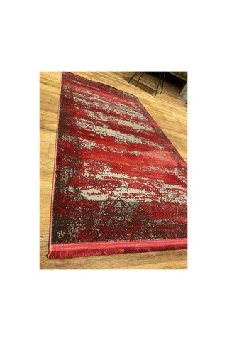 Palette Pa07c Bordo-antrasit Halı Çok Renkli
