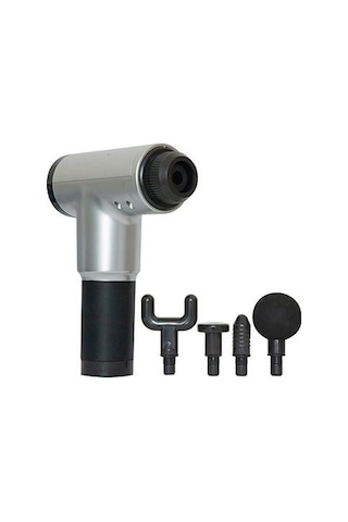 Kenpazar Kablosuz Adaptörlü Masaj Tabancası Şarjlı Masaj Tabancası M-24 siyah