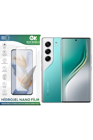 Tecno Camon 40 Pro İle Uyumlu Hidrojel Nano Ekran Koruyucu Film Mat Tempered Cam Değildir Tecno Camon 40 Pro İle Uyumlu Hidrojel Nano Ekran Koruyucu Film Mat Tempered Cam Değildir