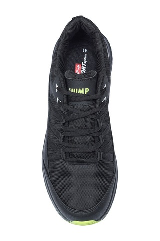 Jump 24865 Yürüyüş & Koşu Siyah Yeşil Spor Ayakkabı Siyah