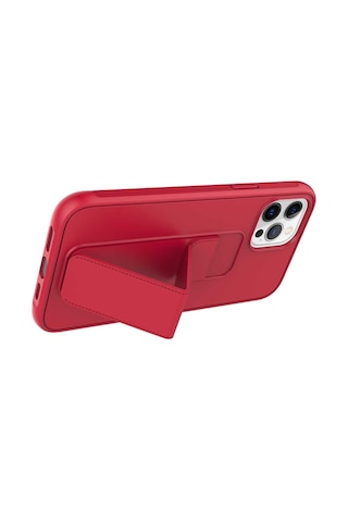 Apple Uyumlu iPhone 12 Pro Max Zore Qstand Kapak