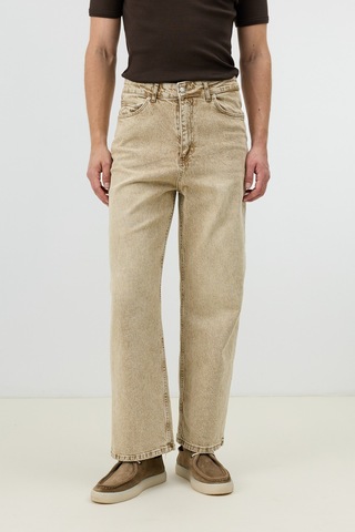 Antioch Relax Fit Erkek Jean Bej