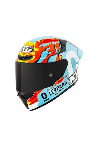 Kyt Tt-revo Kask Leopard Edıtıon Aragon Çok Renkli