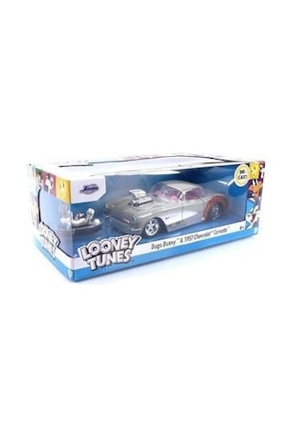 Jada Looney Tunes Bugs Bunny 1957 Chevrolet Corvette 1/24