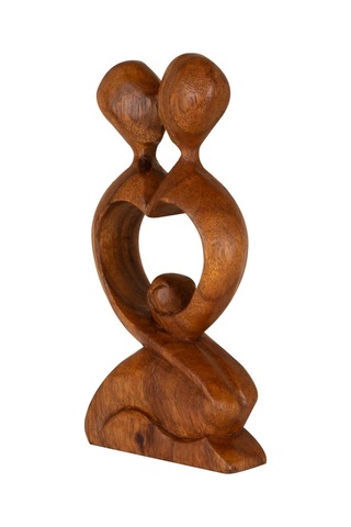 Ev & Ofis Dekoru Hediyelik Ağaç Oyma 19 Cm X 10 Cm-56