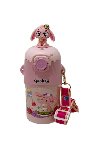 Taros Matara 500 Ml Pembe Life Figürlü Anımals Çelik Pembe