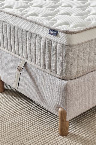 Bohem Plus Ortopedik Çift Kişilik Yatak Destek Süngeri Ve Thermofelt Teknolojisi Ekru