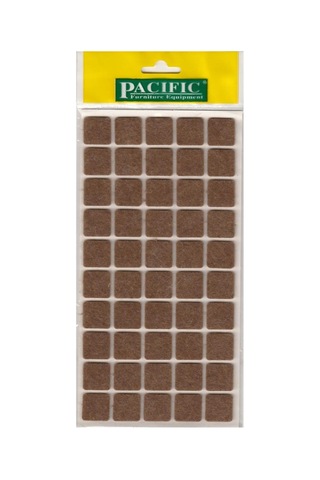 Yapışkanlı Keçe Zemin Koruyucusu 20x20 Mm Çok Renkli