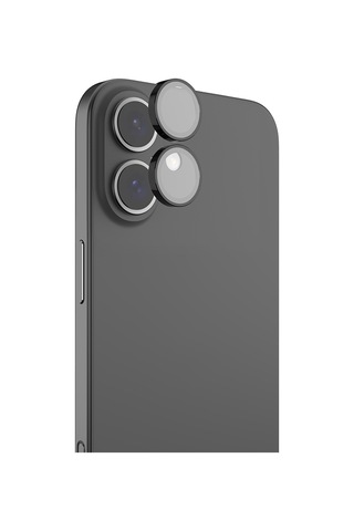 İphone Uyumlu 16 Plus Raptic Armour Serisi Kamera Lens Koruyucu Şeffaf