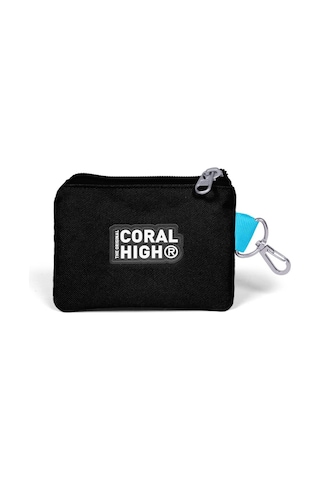 Coral High Kids Siyah Mavi Anime Desenli Bozuk Para Çantası 21925 Siyah - Mavi
