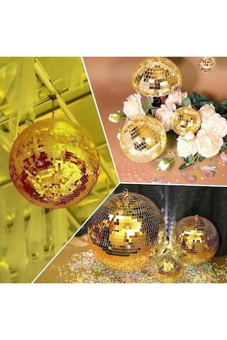 Büro Ev Ofis Atölye İçin 4x100cm Golden Aynalı Mozaik Taşlı Dekor Bandı Diğer