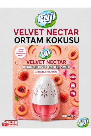 Ilgaz Fuji Şeftali Kokulu Araç, Wc, Oda Ve Ortam Kokusu 100 Ml Velvet Nectar Kalıcı Kavanoz Koku