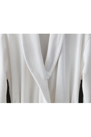 Madame Coco Riz Şalyaka Unisex Bornoz 1kborn0101beyaz