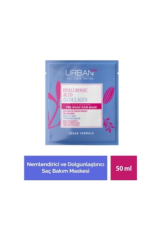 Hyaluronik Asit&kolajen Kuru Ve Cansız Saçlara Duş Öncesi Saç Bakım Maskesi 12'li Set