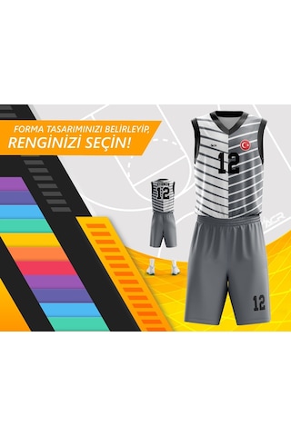 Acr Giyim Kişiye Özel Basketbol Forması - Dizayn : Çam