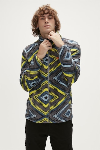 Bad Bear Afro Plush Full-zip Siyah Erkek Peluş Sweatshirt-antrasit Antrasit