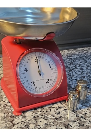 5 Kg Retro Nostalji Mutfak Tartısı Analog Terazi