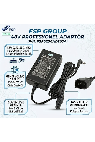 Fsp Fsp025-1ad207a 48v 0.52a Güç Adaptörü 48v Adaptör