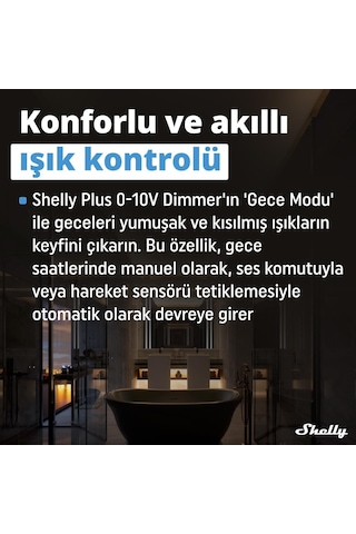 Shelly Plus 0-10V Dimmer Röle