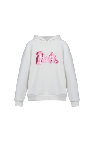 Lumberjack Kl Barbıe 17gfg452 3pr Beyaz Kız Çocuk Sweatshirt 000000000101611564 Beyaz