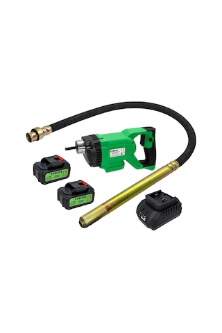 Hegi 400100100 35MM 20V 3AH Çift Akülü Beton Vibratörü
