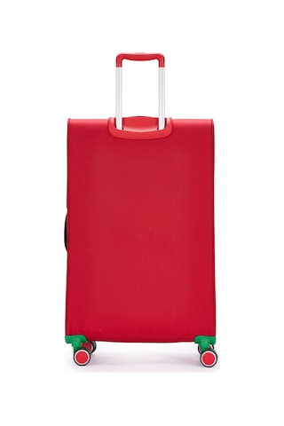 United Colors Of Benetton Ultra Light Kumaş Büyük Boy Valiz Kırmızı Bnt2800 Kırmızı