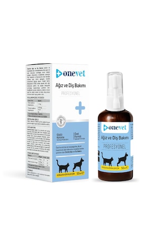 Onevet Kedi Ve Köpekler İçin Ağız Diş Bakımı Destekleyici Damla