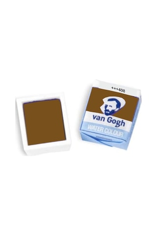 Talens Van Gogh 1/2 Tablet Sulu Boya 408 Raw Umber