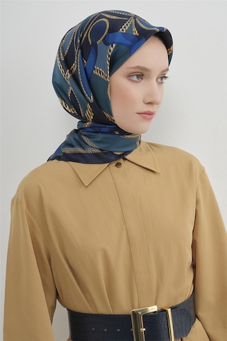 Armine Saf İpek Sura Eşarp-2026 İlkbahar-yaz- 953100d Lacivert