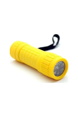 Valkyrie 5 Adet 9 Ledli El Feneri Seti - 5 Farklı Renk - 9 Led Güçlü Işık - Taşıması Kolay Cep Feneri Çok Renkli