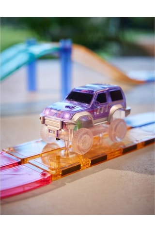 Cleverclixx Race Track Car Yarış Arabası - Pastel Mor