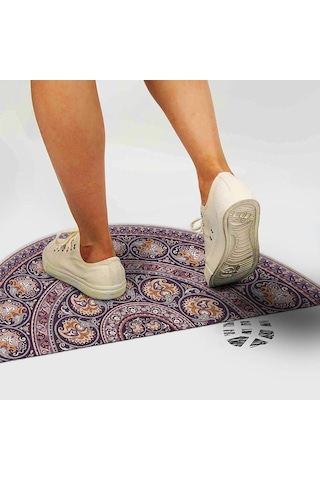 Dekoratif Kapı Önü Paspas, Dış Mekan/ev İçi/banyo/mutfak/yatak Odası/giriş Paspasları Yrmp 005, 30x60 Çok Renkli
