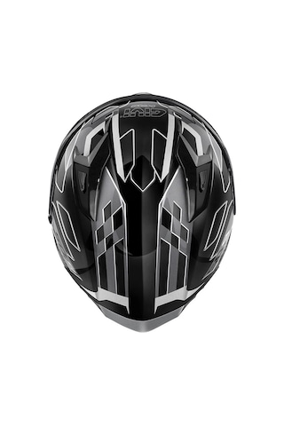 Gıvı 50.9 Assault Siyah-tıtanıum-gri Kask Sıyah-grı