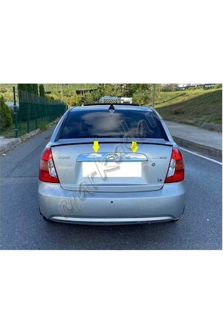 Hyundai Accent Era Krom Bagaj Çıtası 2005-2011 Paslanmaz Çelik N11.2186