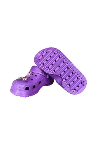 Kız Çocuk Yüksek Taban Taşlı Sandalet Mor-mor Mor
