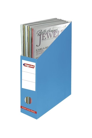 BIGPOINT MAGAZINLIK KARTON MAVI 6 LI (BP120-35)