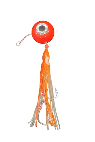 S.f. Melek Gözü Jig 250g Kırmızı Uv - 0/5 No Paslanmaz İğne