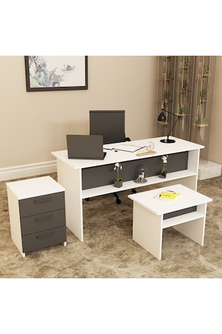 KALENDER DEKOR MERKÜR-1-2-3 OFİS BÜRO MASASI TAKIMI MRK14