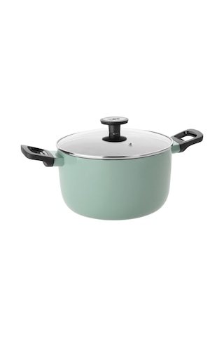 Berghoff Leo Sage Alüminyum Tencere Turkuaz 24 CM