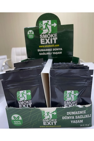 Sigara Bıraktırma Ve Etkilerini Temizlemek İçin Geliştirilmiş Bitkisel Şeker 8 Adetli 5 Paket